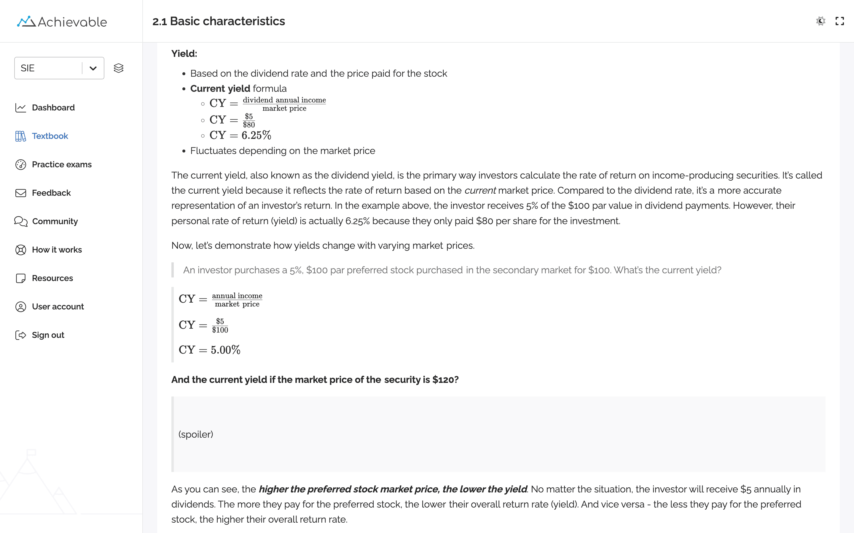 SIE Spoiler Revealed