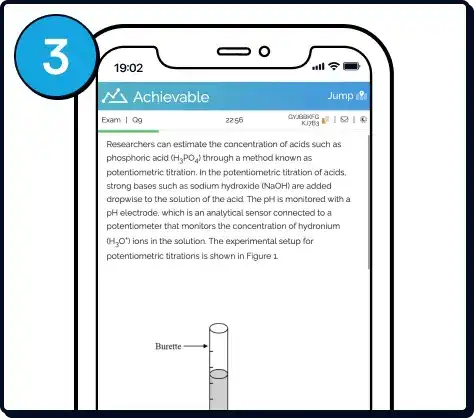 Achievable quizzes shown on mobile